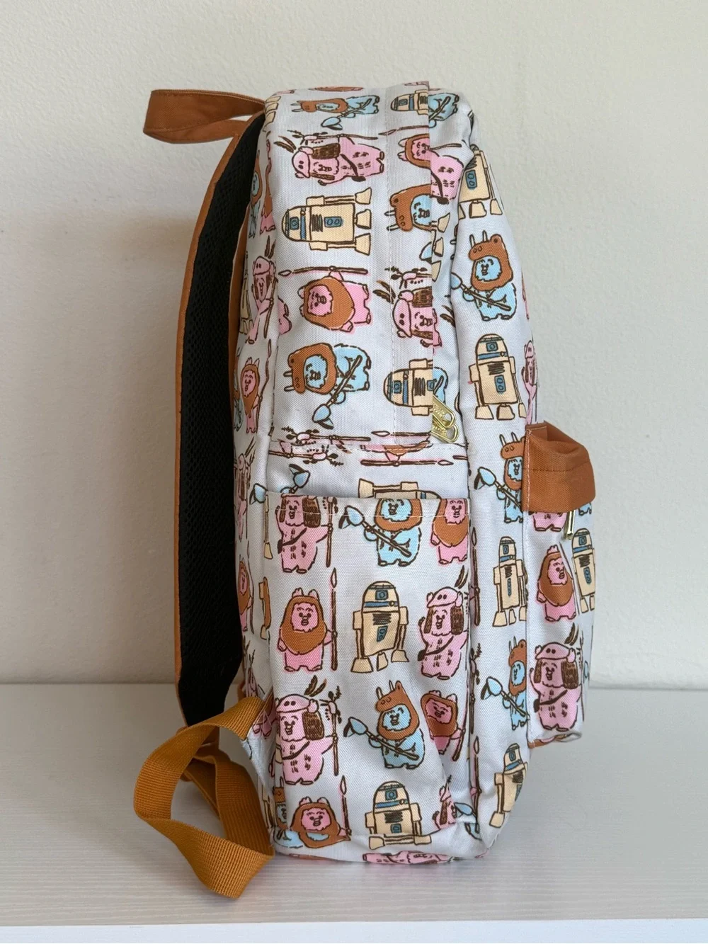 Loungefly Star Wars Pastel Ewok Nylon Backpack Rare Disney Back To School Grail
